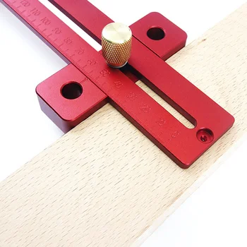 Woodworking Scriber T-Type Mark Line Wood Square Layout Metric Mark Gauge Caliper Ruler Carpenter Measuring Tool
Woodworking Scriber T-Type Mark Line Wood Square Layout Metric Mark Gauge Caliper Ruler Carpenter Measuring Tool