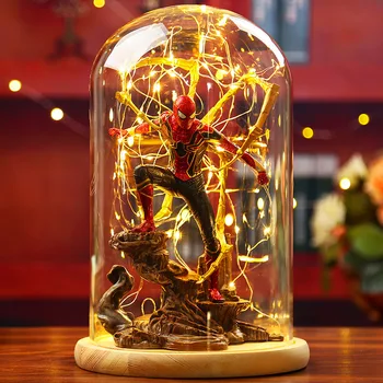 Decoration Doll Doll Creative Gift Gift Set Spider Warrior Steel Warrior Infinity War Colorful Night Light
Decoration Doll Doll Creative Gift Gift Set Spider Warrior Steel Warrior Infinity War Colorful Night Light