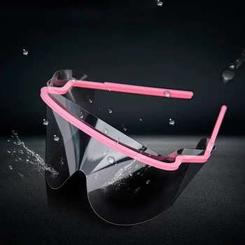 Transparent PVC Safety Faces Shields Screen Spare Visors For Head Mask Eye Faces Protection
Transparent PVC Safety Faces Shields Screen Spare Visors For Head Mask Eye Faces Protection