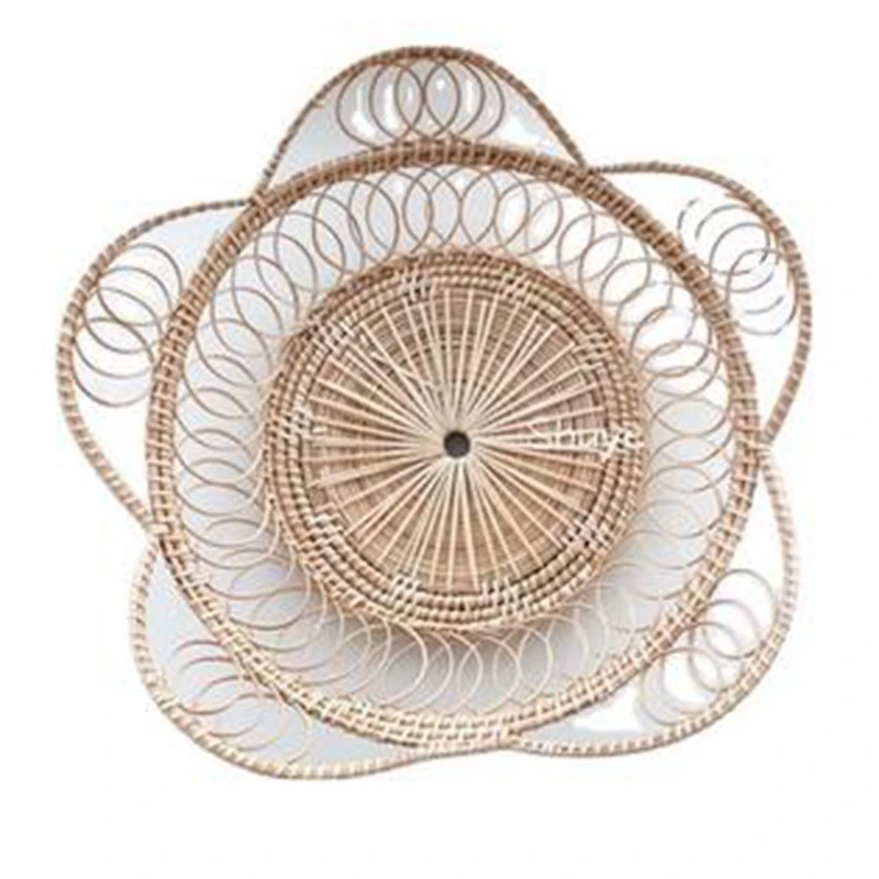 Round Rattan Tray Fruit Snacks Storage Basket Organizer with Handle Autumn Woven Storage Tray Snack Fruit Tray
Round Rattan Tray Fruit Snacks Storage Basket Organizer with Handle Autumn Woven Storage Tray Snack Fruit Tray