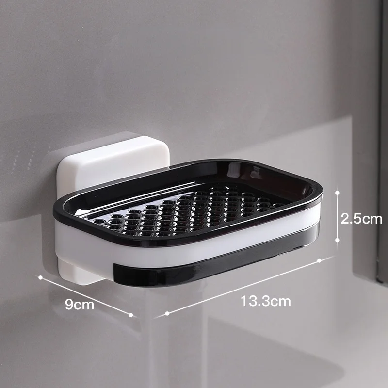 Wall Mounted Double Layer Soap Dish Punch-Free Drawer Draining Holder Kitchen Sponge Storage Box Bathroom Organizer Rack Shelves
Wall Mounted Double Layer Soap Dish Punch-Free Drawer Draining Holder Kitchen Sponge Storage Box Bathroom Organizer Rack Shelves