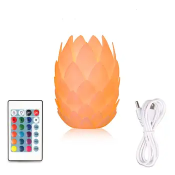 Modern Pine Cone lamp Colorful 3D Print USB Rechargeable Creative Touch Switch Pinecone Light For Bedroom Birthday 
Modern Pine Cone lamp Colorful 3D Print USB Rechargeable Creative Touch Switch Pinecone Light For Bedroom Birthday