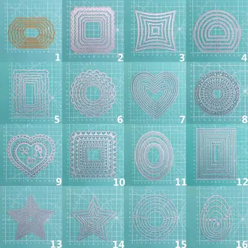 Metal Cutting Dies Regular Frames Scrapbooking Stencil DIY Paper Card Decorative Embossing Die Cut Craft Dies 2020 NEW
Metal Cutting Dies Regular Frames Scrapbooking Stencil DIY Paper Card Decorative Embossing Die Cut Craft Dies 2020 NEW