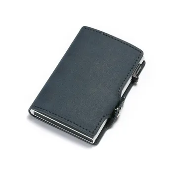 2020 Men Business Credit Card Holder PU Leather Card Holder Metal RFID Blocking Double Aluminium Box Travel Card Wallet women
2020 Men Business Credit Card Holder PU Leather Card Holder Metal RFID Blocking Double Aluminium Box Travel Card Wallet women