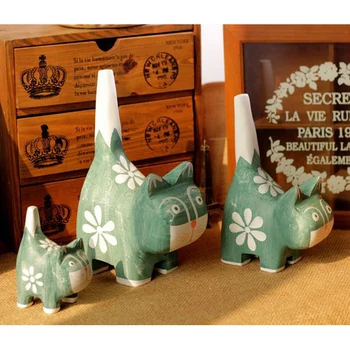 3Pcs Cats Figurines Wooden Color Painted Cute Cat Figurines Furnishing Home Office Desktop Decor Kitten Statue Model Crafts 
3Pcs Cats Figurines Wooden Color Painted Cute Cat Figurines Furnishing Home Office Desktop Decor Kitten Statue Model Crafts