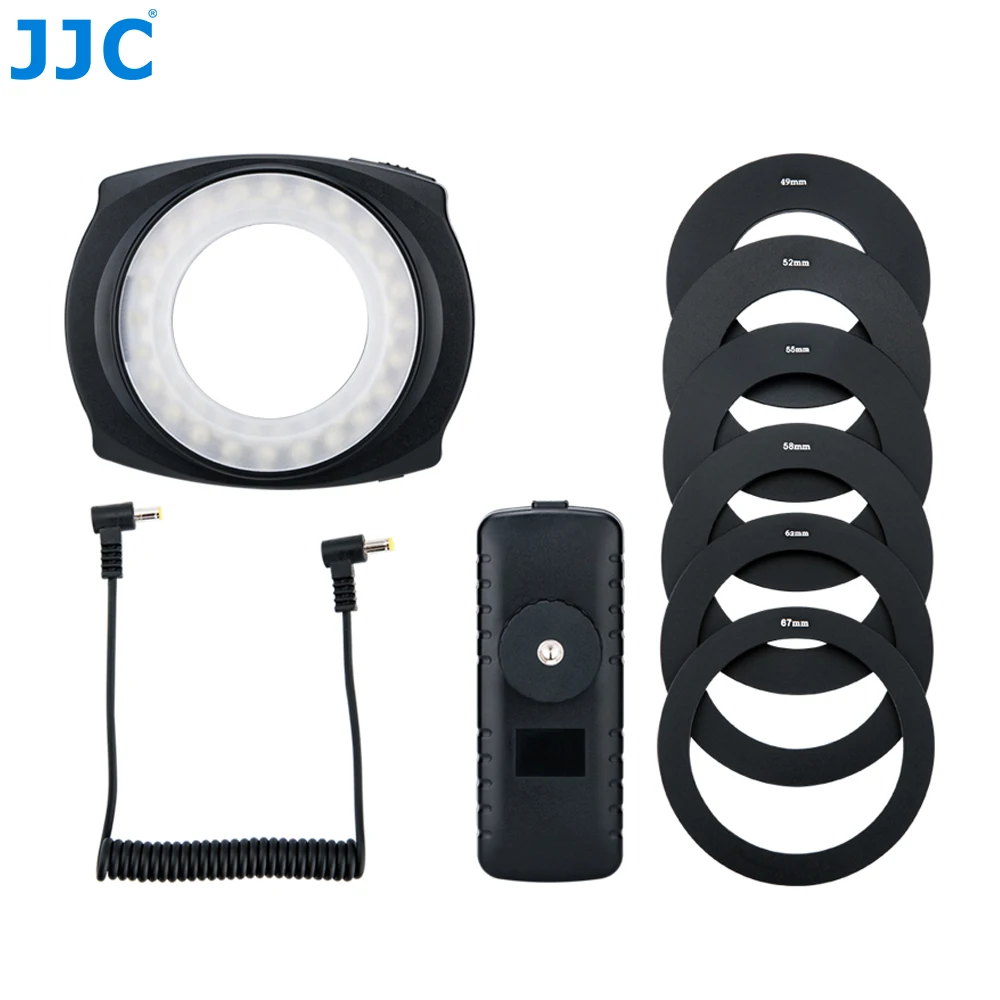 JJC LED-48IO Macro Ring Lighting Photographic Lighting LED Flash Video Lights For NIKON For CANON For SONY For PENT
JJC LED-48IO Macro Ring Lighting Photographic Lighting LED Flash Video Lights For NIKON For CANON For SONY For PENT