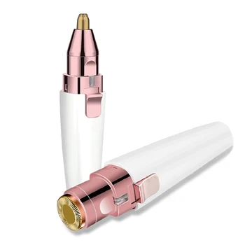 2 IN 1 Electric Epilator Lipstick Shape Eyebrow Trimmer Female Body Facial Hair Removal Women Painless Razor Shaver For Women
2 IN 1 Electric Epilator Lipstick Shape Eyebrow Trimmer Female Body Facial Hair Removal Women Painless Razor Shaver For Women