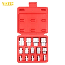 VT13024 14pc 1/4" 3/8" 1/2"Drive E-type Socket Set Socket Set E Type Sockets Wrench Auto Repair Tools
VT13024 14pc 1/4" 3/8" 1/2"Drive E-type Socket Set Socket Set E Type Sockets Wrench Auto Repair Tools