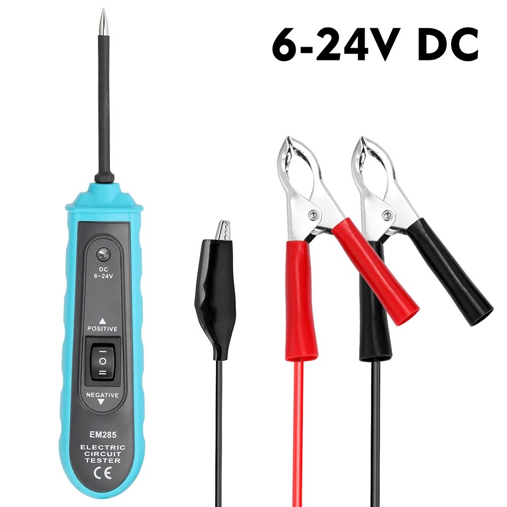 EM285 Power Probe Car Electric Circuit Tester Automotive Detection Tool 6-24V DC | Автомобили и мотоциклы