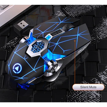 Gaming Mouse Rechargeable Wireless Silent Mouse LED Backlit 2.4G USB 1600DPI Optical Ergonomic Mouse Gamer Desktop For PC Laptop
Gaming Mouse Rechargeable Wireless Silent Mouse LED Backlit 2.4G USB 1600DPI Optical Ergonomic Mouse Gamer Desktop For PC Laptop