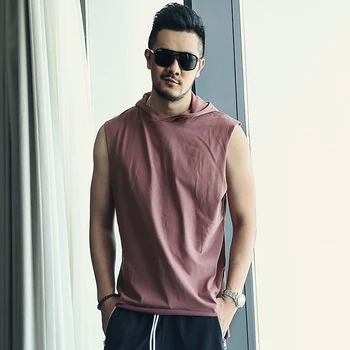 Men Fitness Hoodies Tank Tops Sleeveless Bodybuilding Tee Shirt Fashion Stringer Male Workout Hooded Vest Sportswear T 2032-3
Men Fitness Hoodies Tank Tops Sleeveless Bodybuilding Tee Shirt Fashion Stringer Male Workout Hooded Vest Sportswear T 2032-3