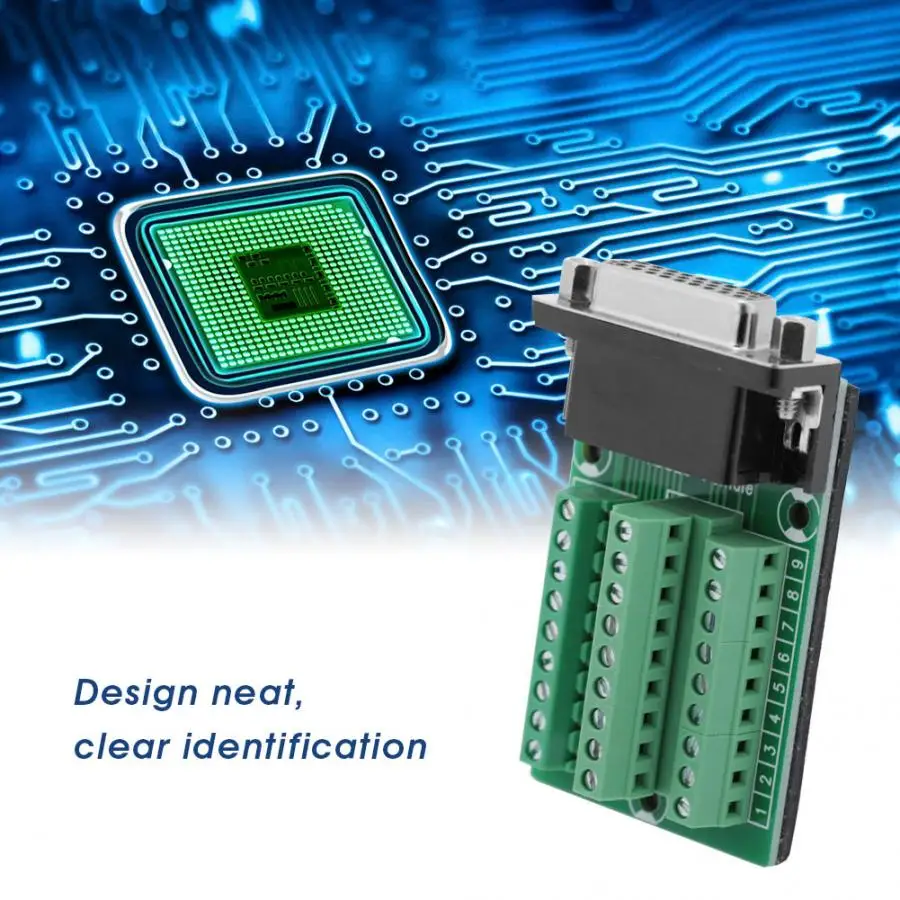 DB26 Interface Terminal Blocks Borad DB26-M2-01 Female Connector Terminal PCB Borad
DB26 Interface Terminal Blocks Borad DB26-M2-01 Female Connector Terminal PCB Borad
