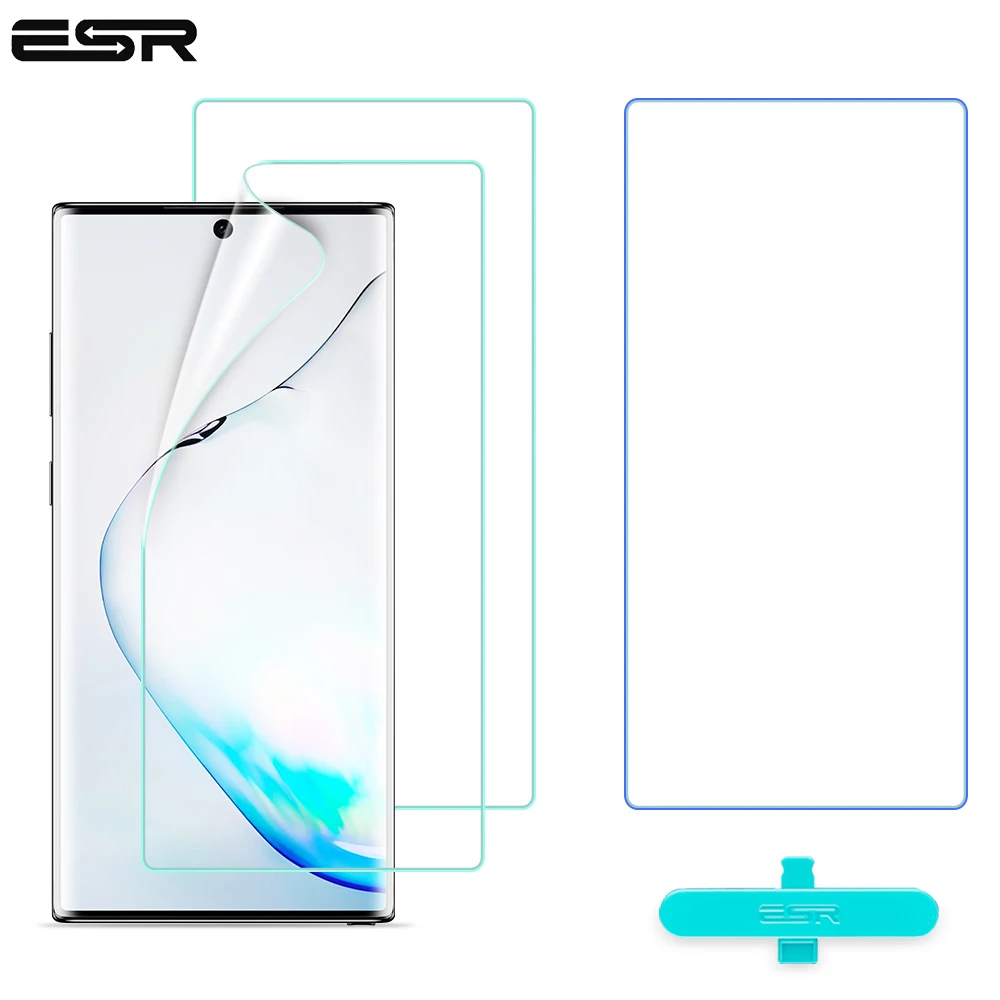 2pcs/lot ESR Screen Protector for Samsung Galaxy Note 10 Note 10+ Soft TPU Full Coverage Skin Film for Samsung Note 10 Plus 5G
2pcs/lot ESR Screen Protector for Samsung Galaxy Note 10 Note 10+ Soft TPU Full Coverage Skin Film for Samsung Note 10 Plus 5G