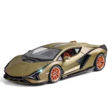 High simulation scale 1:18 diecast super sport car germany bull logo lambor Sian FKP 37 metal model vehicle toy collection
High simulation scale 1:18 diecast super sport car germany bull logo lambor Sian FKP 37 metal model vehicle toy collection