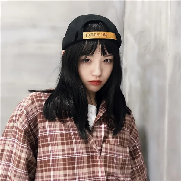 All Seasons Cap Solid Color Letterless Landlord Hat Men/women Casual Retro Melon Leather Hat
All Seasons Cap Solid Color Letterless Landlord Hat Men/women Casual Retro Melon Leather Hat