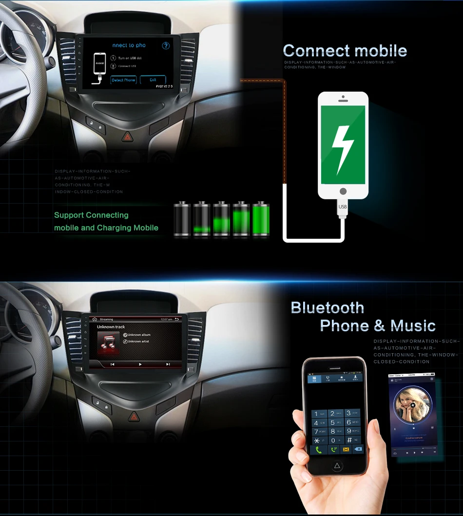 Top 9inch android 9.0 system car gps multimedia video radio player in dash for Chevrolet CRUZE navigation stereo 2G/4G RAM 37 Top 9inch android 9.0 system car gps multimedia video radio player in dash for Chevrolet CRUZE navigation stereo 2G/4G RAM 37