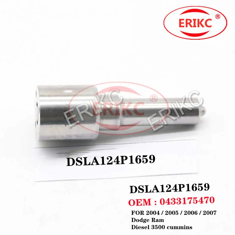 ERIKC DSLA124P1659 Fuel Injection Nozzle DSLA 124 P1659 OEM 0433175470 Parts DSLA 124P 1659 FOR 0445120103 0445120114 Dodge
ERIKC DSLA124P1659 Fuel Injection Nozzle DSLA 124 P1659 OEM 0433175470 Parts DSLA 124P 1659 FOR 0445120103 0445120114 Dodge