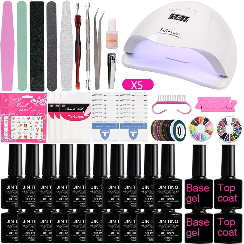 A1 Acrylic Nail Set with UV Lamp Nail Dryer Soak Off Gel Nail Polish Kit Colors Manicure Set Base Top Coat for Nail Art Tools
A1 Acrylic Nail Set with UV Lamp Nail Dryer Soak Off Gel Nail Polish Kit Colors Manicure Set Base Top Coat for Nail Art Tools