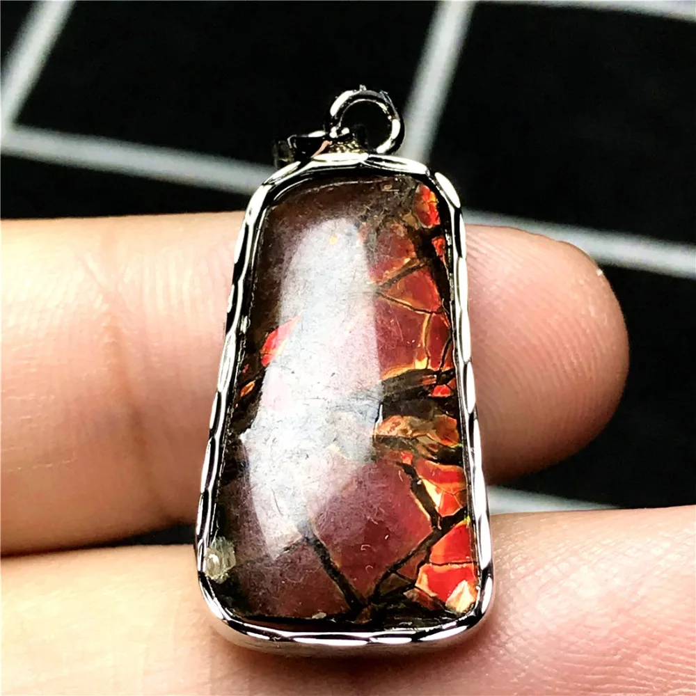 Ammonite Ammolite Pendant (63)