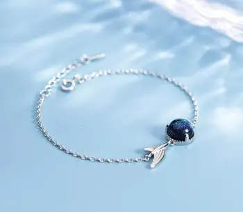 Authentic 1pc REAL. 925 Sterling Silver White/ Gold Blue Gems mermaid fishtail chain Bracelet GTLS893
Authentic 1pc REAL. 925 Sterling Silver White/ Gold Blue Gems mermaid fishtail chain Bracelet GTLS893