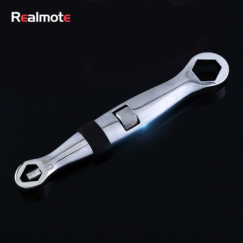 Realmote Universal 4-19mm Quick Adjustable Multi-functional Torx Nut Snap Grip Wrench Spanner Bionic Ratchets Release Flexible
Realmote Universal 4-19mm Quick Adjustable Multi-functional Torx Nut Snap Grip Wrench Spanner Bionic Ratchets Release Flexible
