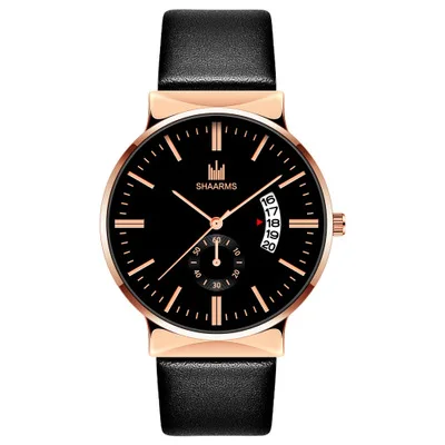 New Fashion Simple SHAARMS Brand Mens Quartz Watch Calendar Male Colck Many Color Choose Watches for Mens Relogio Masculino Gift
New Fashion Simple SHAARMS Brand Mens Quartz Watch Calendar Male Colck Many Color Choose Watches for Mens Relogio Masculino Gift