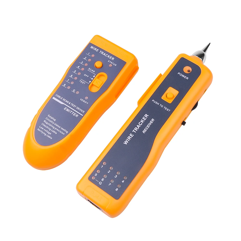 KEBIDU Cat5 Cat6 RJ45 UTP STP линии Finder JW-360 Локальной Сети Кабельный тестер для диагностики