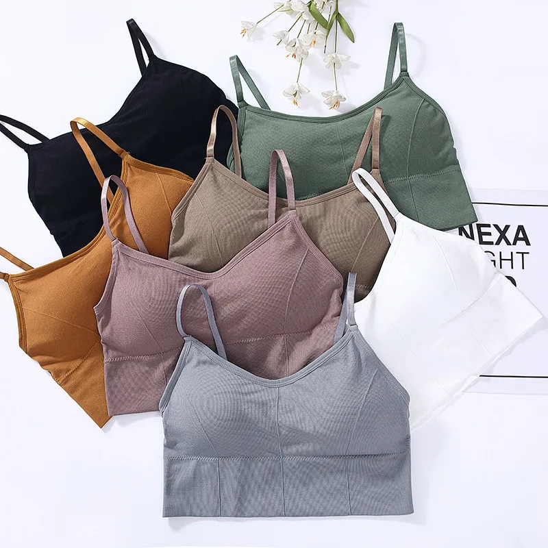 Women Tank Crop Top Plus Size Underwear Female Crop Tops Sexy Lingerie With Removable Padded Camisole Femme
Women Tank Crop Top Plus Size Underwear Female Crop Tops Sexy Lingerie With Removable Padded Camisole Femme