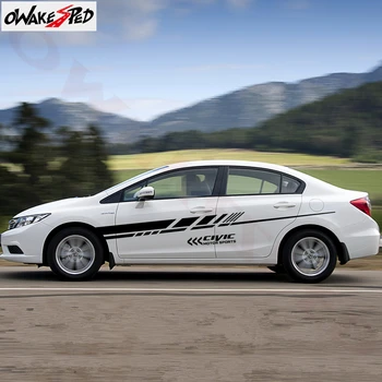 Car Body Both Side Decor Stickers Sport Stripes Styling Stickers For Honda Civic Auto Door Waist Line Accessories Vinyl Decal
Car Body Both Side Decor Stickers Sport Stripes Styling Stickers For Honda Civic Auto Door Waist Line Accessories Vinyl Decal