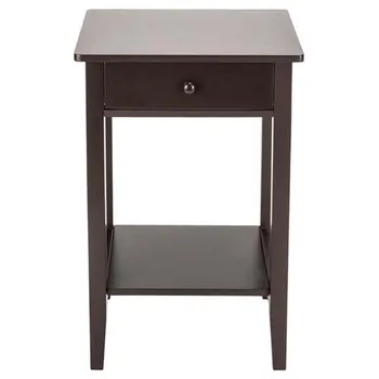 Two-layer Bedside Table with Drawer MDF Wooden Simple Coffee Cabinet Elegant High Quality Bedroom Living Room Furniture
Two-layer Bedside Table with Drawer MDF Wooden Simple Coffee Cabinet Elegant High Quality Bedroom Living Room Furniture