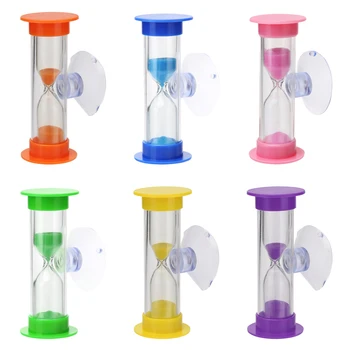 2/3min Hourglasses Children Teeth Brushing Timer with Suction Cup Home Decor Help Kids High Efficiency Time Management
2/3min Hourglasses Children Teeth Brushing Timer with Suction Cup Home Decor Help Kids High Efficiency Time Management