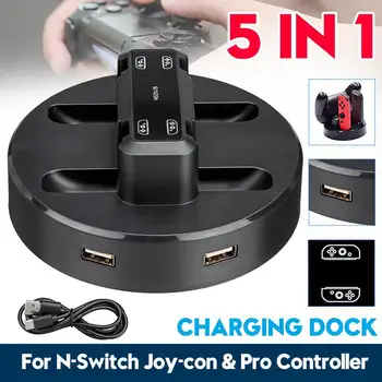 Charging Dock For Nintend Switch Joy-con Controller LED Type-C Charger For Nintendo Switch Pro Gamepad Charge Stand NS Switch
Charging Dock For Nintend Switch Joy-con Controller LED Type-C Charger For Nintendo Switch Pro Gamepad Charge Stand NS Switch