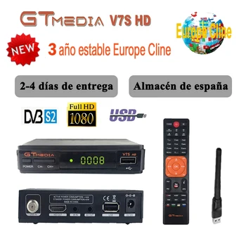 Gtmedia V7S 1080P Digital Receptor DVB-S2 Satellite Receiver Tv Tuner HD Box Cline Decoder Biss VU PVR WiFi Youtube Freesat v7
Gtmedia V7S 1080P Digital Receptor DVB-S2 Satellite Receiver Tv Tuner HD Box Cline Decoder Biss VU PVR WiFi Youtube Freesat v7