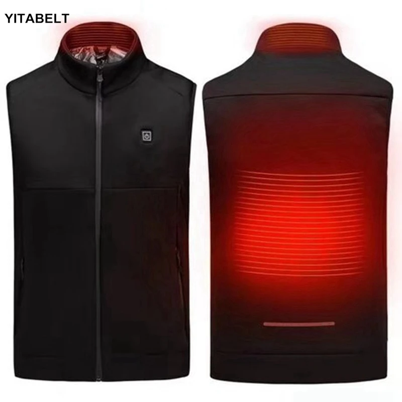 USB Infrared Heating Vest Jacket Outdoor Sports Skiing Fishing Thermal Clothing Waistcoat
USB Infrared Heating Vest Jacket Outdoor Sports Skiing Fishing Thermal Clothing Waistcoat