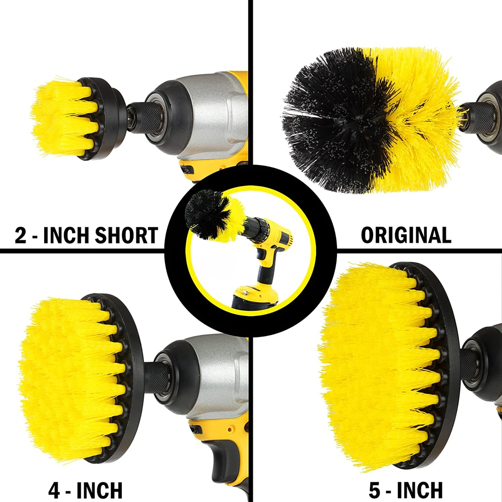 Generic Drill Brush All Purpose Cleaner Scrubbing Brushes For Bathroom