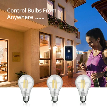 E27 LED Smart Light Bulb WiFi Dimmable Tungsten Lamps Remote APP Control High Brightness Lampada LED Bombilla Spotlight
E27 LED Smart Light Bulb WiFi Dimmable Tungsten Lamps Remote APP Control High Brightness Lampada LED Bombilla Spotlight