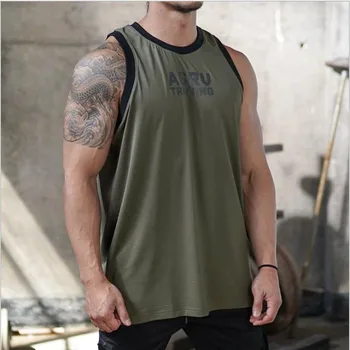 Mens 2020 Summer new Fitness bodybuilding Tank Tops workout clothing cotton male sleeveless Sling shirt Vest undershirt
Mens 2020 Summer new Fitness bodybuilding Tank Tops workout clothing cotton male sleeveless Sling shirt Vest undershirt