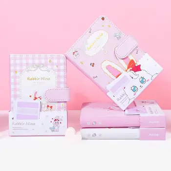 "Rabbit Nina" Faux Leather Cover Journal Diary Cute Notebook Notepad Girls Planner Stationery Gift
"Rabbit Nina" Faux Leather Cover Journal Diary Cute Notebook Notepad Girls Planner Stationery Gift