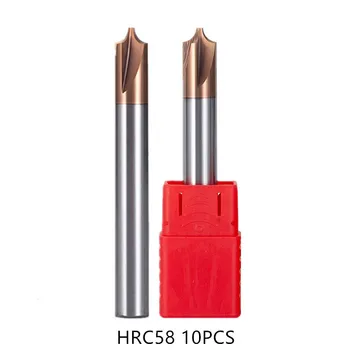 10pc HRC58 R0.5-R6 *50 60mm solid tungsten carbide Concave Radius Milling Cutters for steel chamfer end mills cnc cutter bits
10pc HRC58 R0.5-R6 *50 60mm solid tungsten carbide Concave Radius Milling Cutters for steel chamfer end mills cnc cutter bits