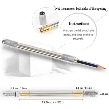 1pc Metal Pencil Extender Pen Holder Extension Pencil Rod Detachable Color Extender Rod Holder Long Color Metal Random V2D8
1pc Metal Pencil Extender Pen Holder Extension Pencil Rod Detachable Color Extender Rod Holder Long Color Metal Random V2D8