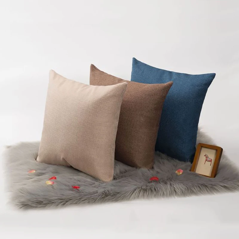 Modern Light Luxury Cushion Cover 50x50cm Solid Color Linen Throw Pillow Car Home Sofa Decoration Cushions Decorative Pillows
Modern Light Luxury Cushion Cover 50x50cm Solid Color Linen Throw Pillow Car Home Sofa Decoration Cushions Decorative Pillows