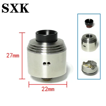 SXK hussar rda 2.0 Tank with squonk BF PIN 22mm 316ss Rebuildable Single Coil airflow intake adjustable Atomizer vs HAKU V2 rda
SXK hussar rda 2.0 Tank with squonk BF PIN 22mm 316ss Rebuildable Single Coil airflow intake adjustable Atomizer vs HAKU V2 rda