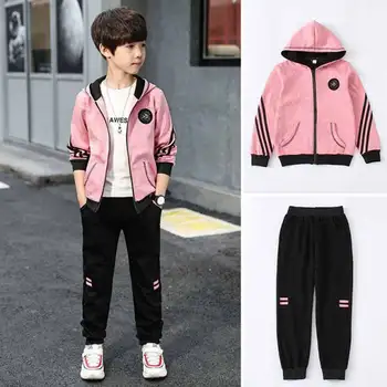 Children Clothing Set Baby Boys girls Clothing Sets Spring Autumn 4-12 years Hooded Coats+Pants Girls Sets Costume Kids Clothes 
Children Clothing Set Baby Boys girls Clothing Sets Spring Autumn 4-12 years Hooded Coats+Pants Girls Sets Costume Kids Clothes