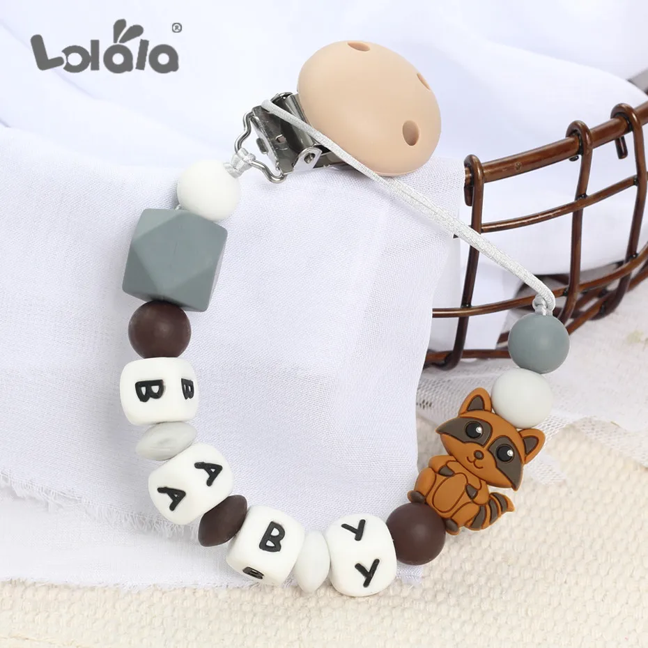 Personalized Name Handmade Silicone Pacifier Chains Safe Teething Baby Teether Eco-Friendly Pacifier Clips Holder Chain
Personalized Name Handmade Silicone Pacifier Chains Safe Teething Baby Teether Eco-Friendly Pacifier Clips Holder Chain