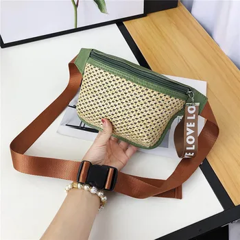 MOLAVE Handbags Fashion Lady Classic Straw zipper Woven Casual Wild Waist Pack Messenger Bag Chest Bag handbags luxury May27
MOLAVE Handbags Fashion Lady Classic Straw zipper Woven Casual Wild Waist Pack Messenger Bag Chest Bag handbags luxury May27