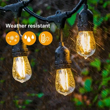 Edison Lamp String Festive Atmosphere LED String Light Garden Balcony Waterproof For Patio Backyard Coffee Shop Wedding Party
Edison Lamp String Festive Atmosphere LED String Light Garden Balcony Waterproof For Patio Backyard Coffee Shop Wedding Party