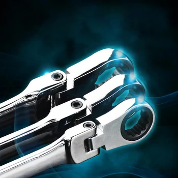 10mm CRV Dual-Use Combination Ratchet Metric Wrench Set Fine Tooth Gear Ring Torque Nut Repair Tools Socket Wrench Set
10mm CRV Dual-Use Combination Ratchet Metric Wrench Set Fine Tooth Gear Ring Torque Nut Repair Tools Socket Wrench Set