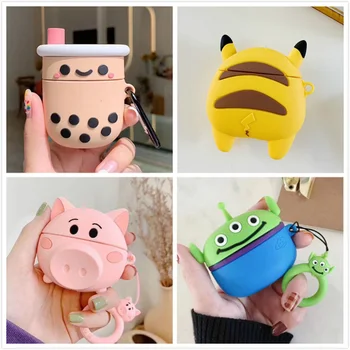 3D Earphone Case For Airpods Pro Case Silicone Cute Toast Stitch Cartoon Headphone/Earpods Cover For Apple Air pods Pro 3 Cases
3D Earphone Case For Airpods Pro Case Silicone Cute Toast Stitch Cartoon Headphone/Earpods Cover For Apple Air pods Pro 3 Cases