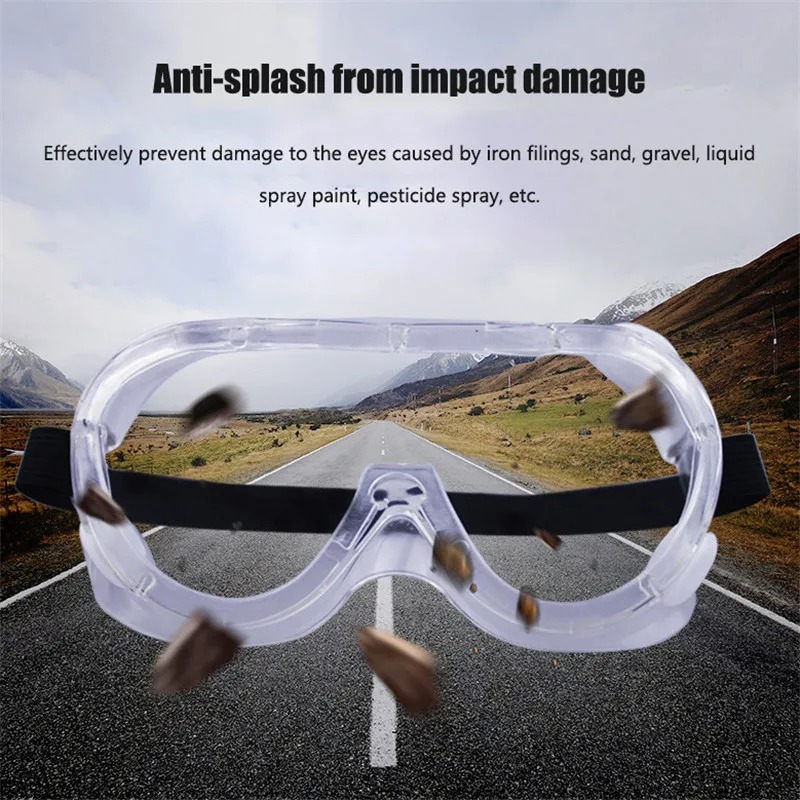 Protective Safety Goggles Glasses for Work Antiviral Cycling Eyewear Anti-fog Transparent Swimming Goggles Eye Protection
Protective Safety Goggles Glasses for Work Antiviral Cycling Eyewear Anti-fog Transparent Swimming Goggles Eye Protection