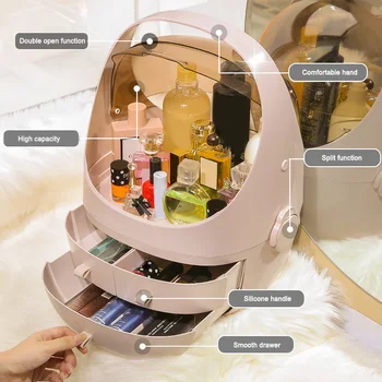 Makeup Storage Box Drawer Type Desktop Dustproof Transparent Window Cosmetic Organizer Case TSH Shop
Makeup Storage Box Drawer Type Desktop Dustproof Transparent Window Cosmetic Organizer Case TSH Shop